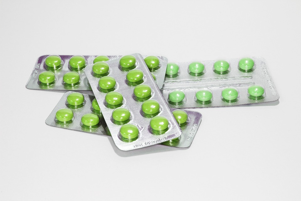 緑の錠剤